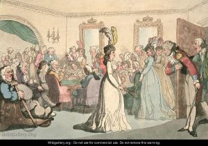 Rowlandson_Company-at-Play,-plate-8-from-Comforts-of-Bath,-1798