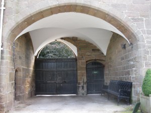 The entrance Cromwell's army would have poured through