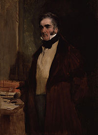 William in later life when he became Earl of Melbourne