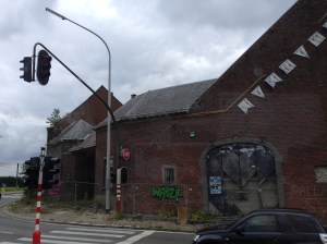 This is the farm still standing at the crossroads of Quatre-Bras